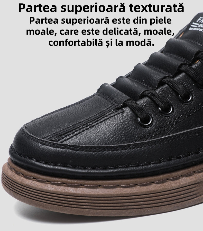 【🎁 70% reducere astăzi - Nu ratați!】Pantofi ortopedici din piele naturală, cu design ergonomic👞 - Ameliorează eficient durerile de picioare și fasciita plantară. Potriviti pentru plimbări lungi✅️