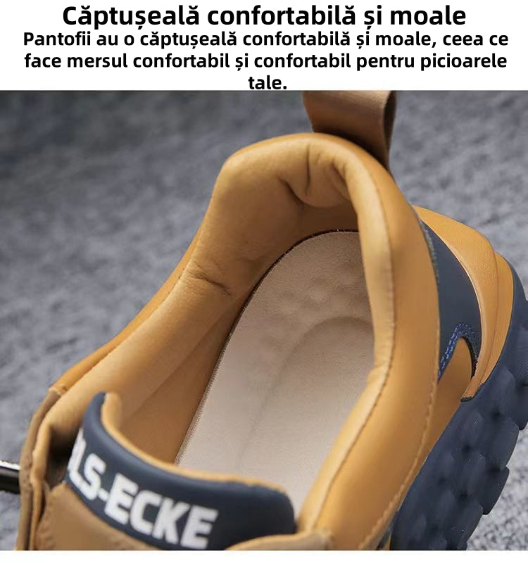 [⏰50% reducere astăzi - nu ratați] Ghete de drumeție ergonomice - ✅️Corectează stilul de mers - Piele italiană selectată