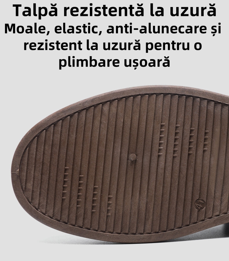 【🎁 70% reducere astăzi - Nu ratați!】Pantofi ortopedici din piele naturală, cu design ergonomic👞 - Ameliorează eficient durerile de picioare și fasciita plantară. Potriviti pentru plimbări lungi✅️