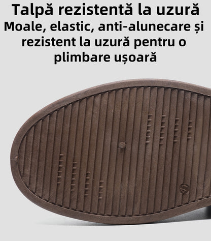 【🎁 70% reducere astăzi - Nu ratați!】Pantofi ortopedici din piele naturală, cu design ergonomic👞 - Ameliorează eficient durerile de picioare și fasciita plantară. Potriviti pentru plimbări lungi✅️