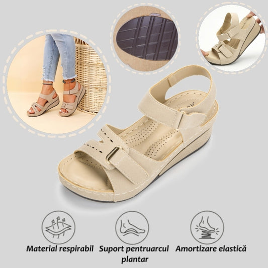 ⏰Ultima zi cu reducere de 70% - Nu rata ocazia!✅️Sandale confortabile cu suport pentru bolta plantară - Design ergonomic