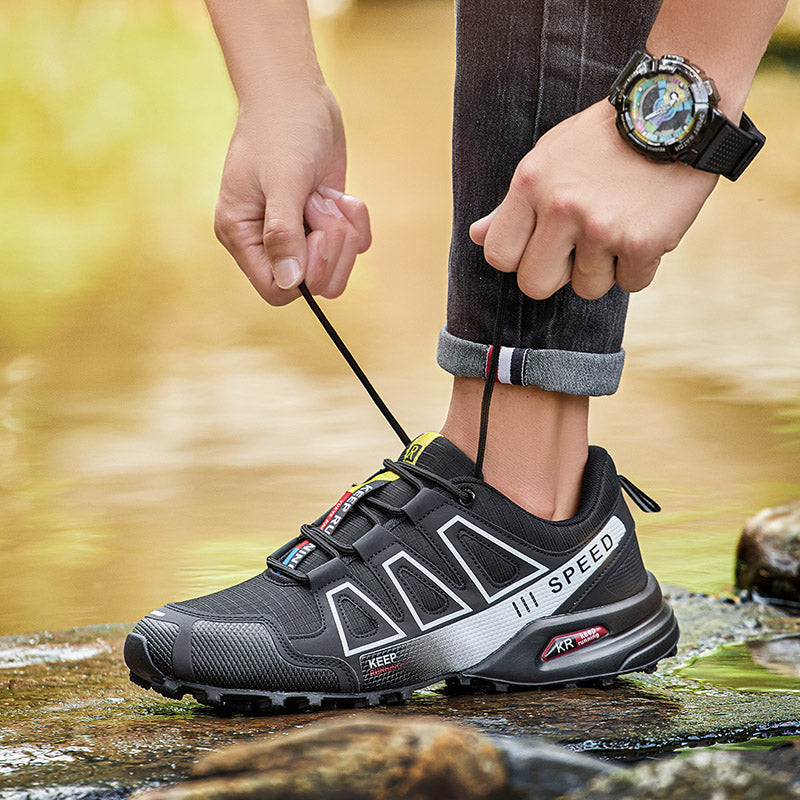 [⏰50% reducere astăzi - nu o ratați] Ghete de drumeție ergonomice - Piele premium + Cusute manual 👞
