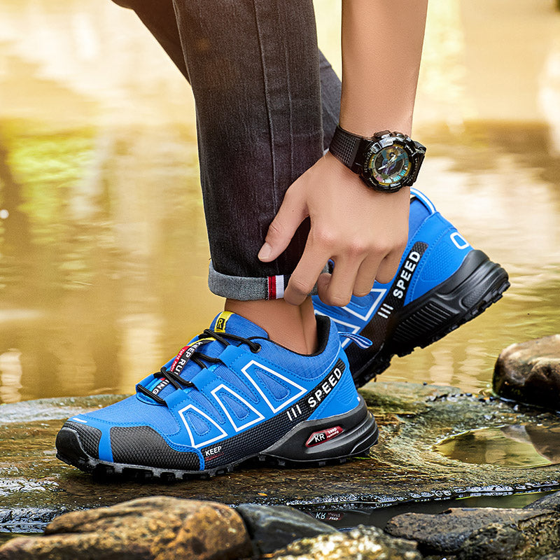 [⏰50% reducere astăzi - nu o ratați] Ghete de drumeție ergonomice - Piele premium + Cusute manual 👞
