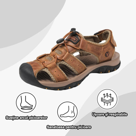 🎁50% reducere la noile sosiri pentru o perioadă limitată - Se încheie în curând ⏰ Sandale de exterior pentru bărbați - Protecție perfectă pentru picioare - Design ergonomic
