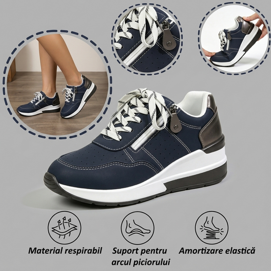 ⏰Ultima zi! Reducere 70% - Nu rata ocazia! ✅️Încălțăminte confortabilă pentru femei cu suport pentru bolta plantară - design ergonomic