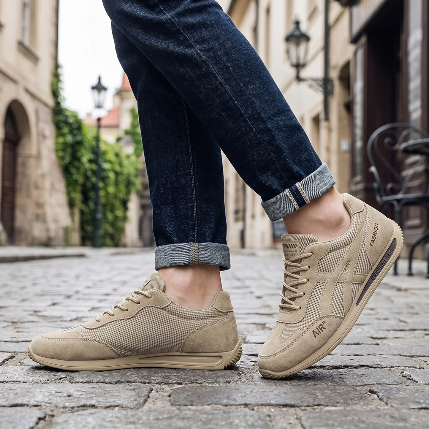 🔥 Oferta specială de astăzi cu o reducere de 50%🎁 Pantofi ortopedici de mers pe jos pentru bărbați ✅ Respirabili și antiderapanți - Spune adio durerilor de picioare și bucură-te de confort pe tot parcursul zilei!