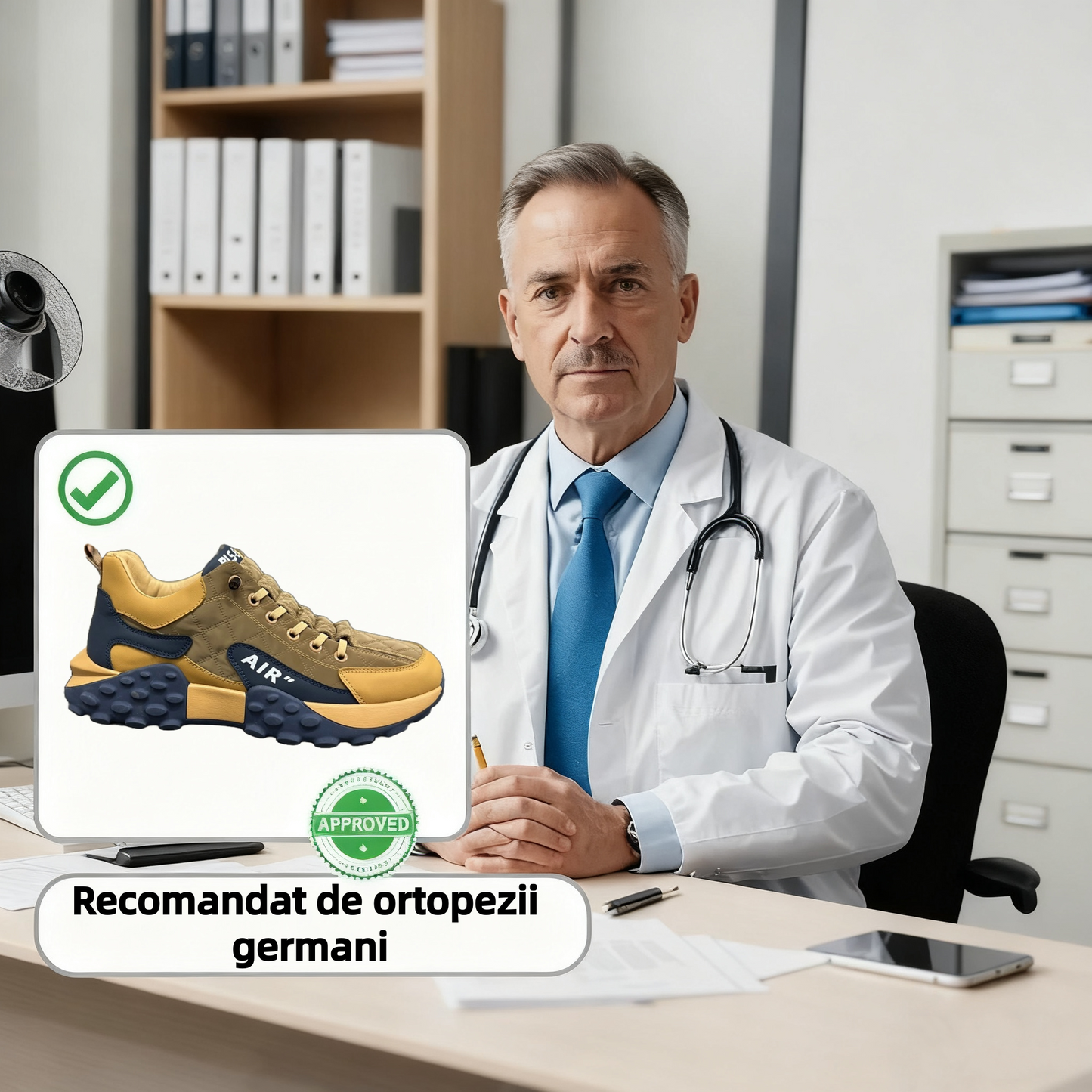 [⏰50% reducere astăzi - nu ratați] Ghete de drumeție ergonomice - ✅️Corectează stilul de mers - Piele italiană selectată