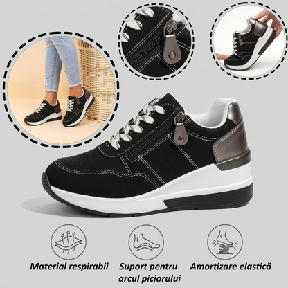 ⏰Ultima zi! Reducere 70% - Nu rata ocazia! ✅️Încălțăminte confortabilă pentru femei cu suport pentru bolta plantară - design ergonomic