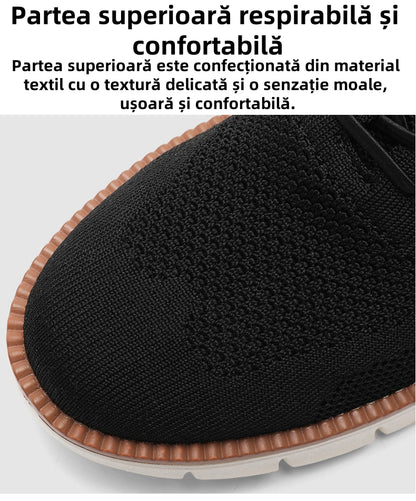 🔥 Oferta specială de azi: 50% reducere! ⏰ Mocasini respirabili și antiderapanți! Cu suport pentru bolta plantară și talpă intermediară amortizată, spune adio durerilor de picioare.