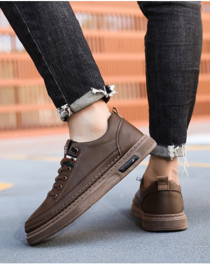 【🎁 70% reducere astăzi - Nu ratați!】Pantofi ortopedici din piele naturală, cu design ergonomic👞 - Ameliorează eficient durerile de picioare și fasciita plantară. Potriviti pentru plimbări lungi✅️