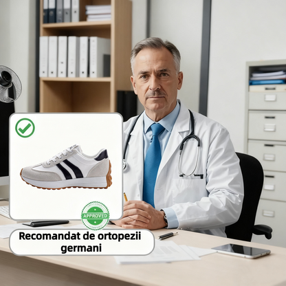 ⏰Ultima zi! Reducere 70% - Nu rata ocazia! ✅️Încălțăminte confortabilă pentru femei cu suport pentru bolta plantară - design ergonomic