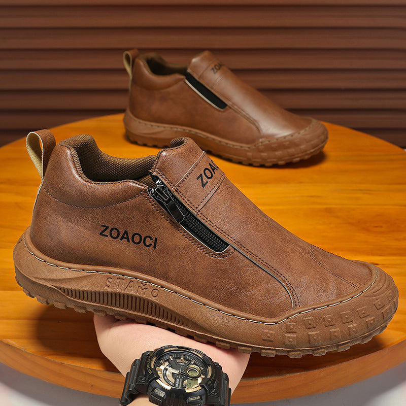 【⏰Oferta specială de astăzi: Reducere 70% - Nu ratați】Ghete de drumeție ergonomice - ✅️Corectează postura de mers - Impermeabile și antiderapante 👞Piele italiană autentică selectată🐂