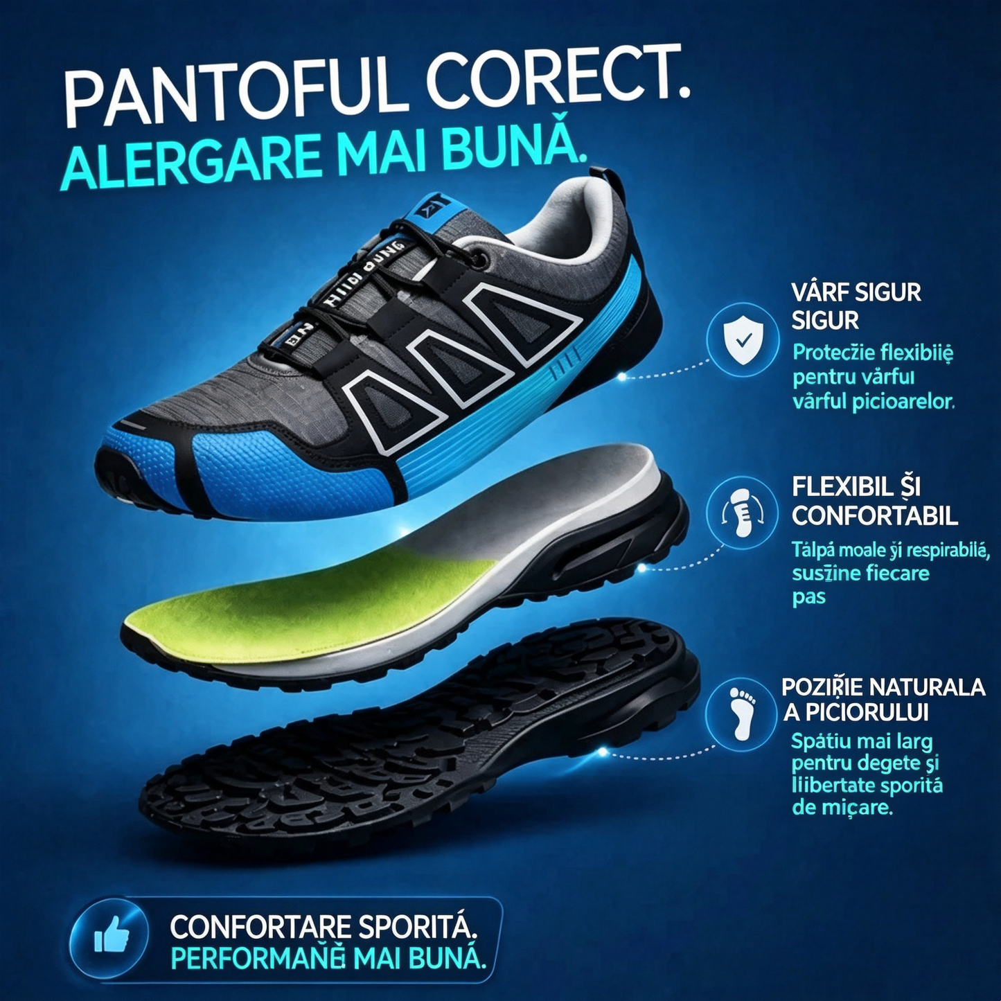 🔥 Reducere 50% | pantofi ortopedici Wannti® | Oferă suport pentru bolta plantară, ameliorează durerea și facilitează mersul | Potriviti atât pentru bărbați, cât și pentru femei.