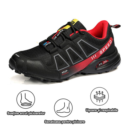 [⏰50% reducere astăzi - nu o ratați] Ghete de drumeție ergonomice - Piele premium + Cusute manual 👞