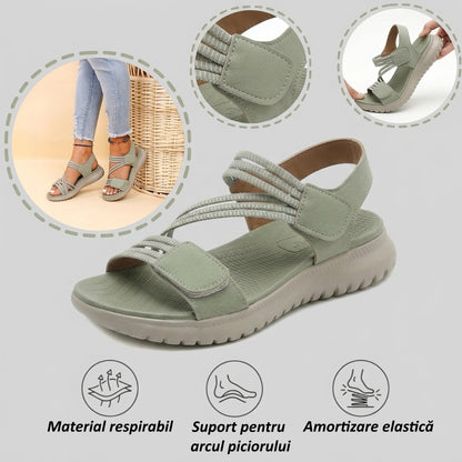 ⏰Ultima zi cu reducere de 70% - Nu rata ocazia!✅️Sandale confortabile cu suport pentru bolta plantară - Design ergonomic