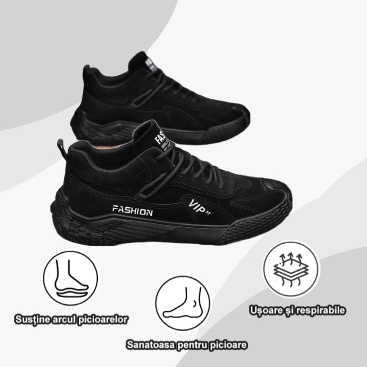 [⏰Astăzi reducere 50% - Nu ratați] Pantofi ortopedici cu design ergonomic - Piele premium + cusuți manual 👞