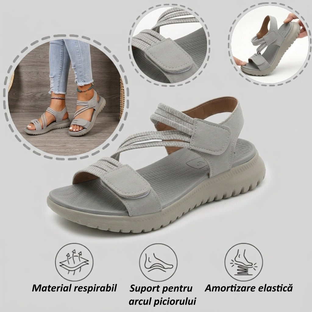 ⏰Ultima zi cu reducere de 70% - Nu rata ocazia!✅️Sandale confortabile cu suport pentru bolta plantară - Design ergonomic