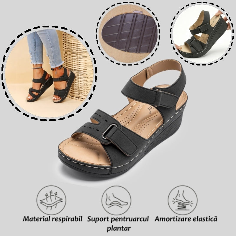 ⏰Ultima zi cu reducere de 70% - Nu rata ocazia!✅️Sandale confortabile cu suport pentru bolta plantară - Design ergonomic