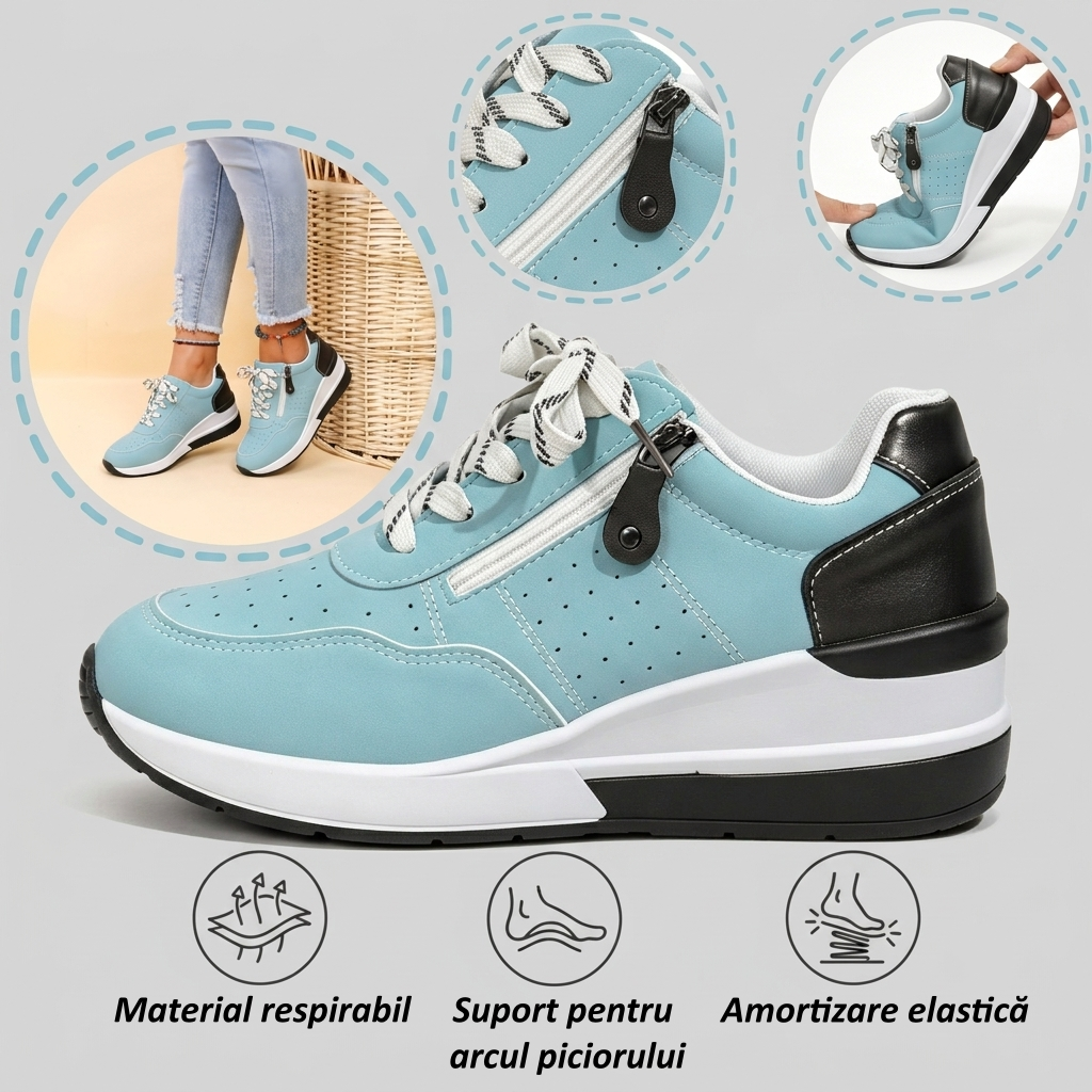 ⏰Ultima zi! Reducere 70% - Nu rata ocazia! ✅️Încălțăminte confortabilă pentru femei cu suport pentru bolta plantară - design ergonomic