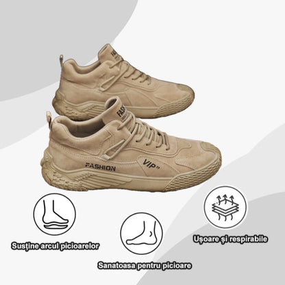 [⏰Astăzi reducere 50% - Nu ratați] Pantofi ortopedici cu design ergonomic - Piele premium + cusuți manual 👞