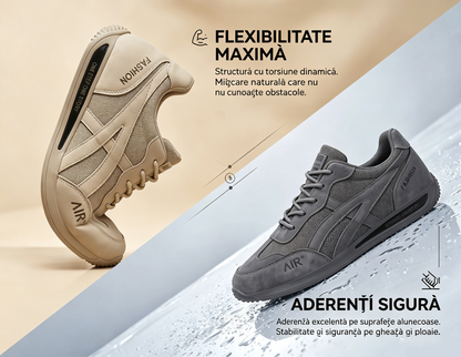🔥 Oferta specială de astăzi cu o reducere de 50%🎁 Pantofi ortopedici de mers pe jos pentru bărbați ✅ Respirabili și antiderapanți - Spune adio durerilor de picioare și bucură-te de confort pe tot parcursul zilei!