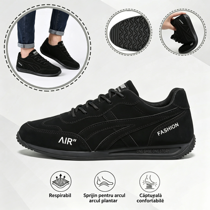 🔥 Oferta specială de astăzi cu o reducere de 50%🎁 Pantofi ortopedici de mers pe jos pentru bărbați ✅ Respirabili și antiderapanți - Spune adio durerilor de picioare și bucură-te de confort pe tot parcursul zilei!