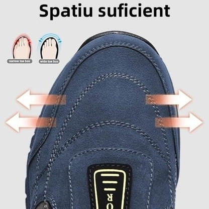 🔷70% reducere astăzi - Nu ratați! ⬛Pantofi ortopedici din piele întoarsă recent concepuți, moi, confortabili, impermeabili și antiderapanți 🦶 Ameliorează durerile de picioare