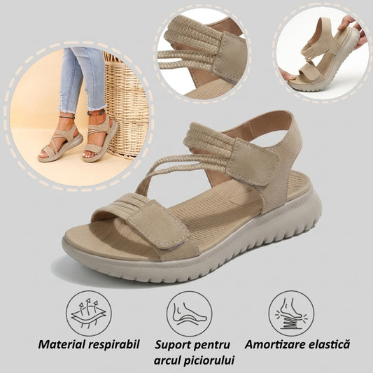 ⏰Ultima zi cu reducere de 50% - Nu rata ocazia!✅️Sandale confortabile cu suport pentru bolta plantară - Design ergonomic