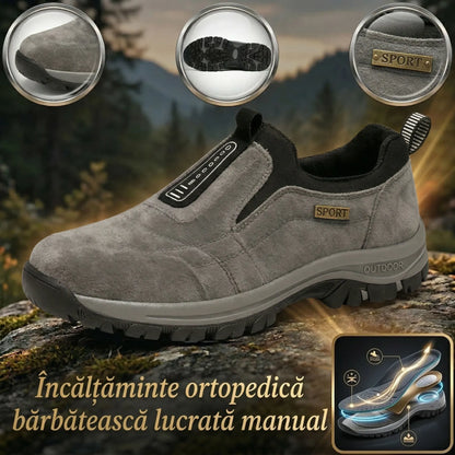 🔷50% reducere astăzi - Nu ratați! ⬛Pantofi ortopedici din piele întoarsă recent concepuți, moi, confortabili, impermeabili și antiderapanți 🦶 Ameliorează durerile de picioare
