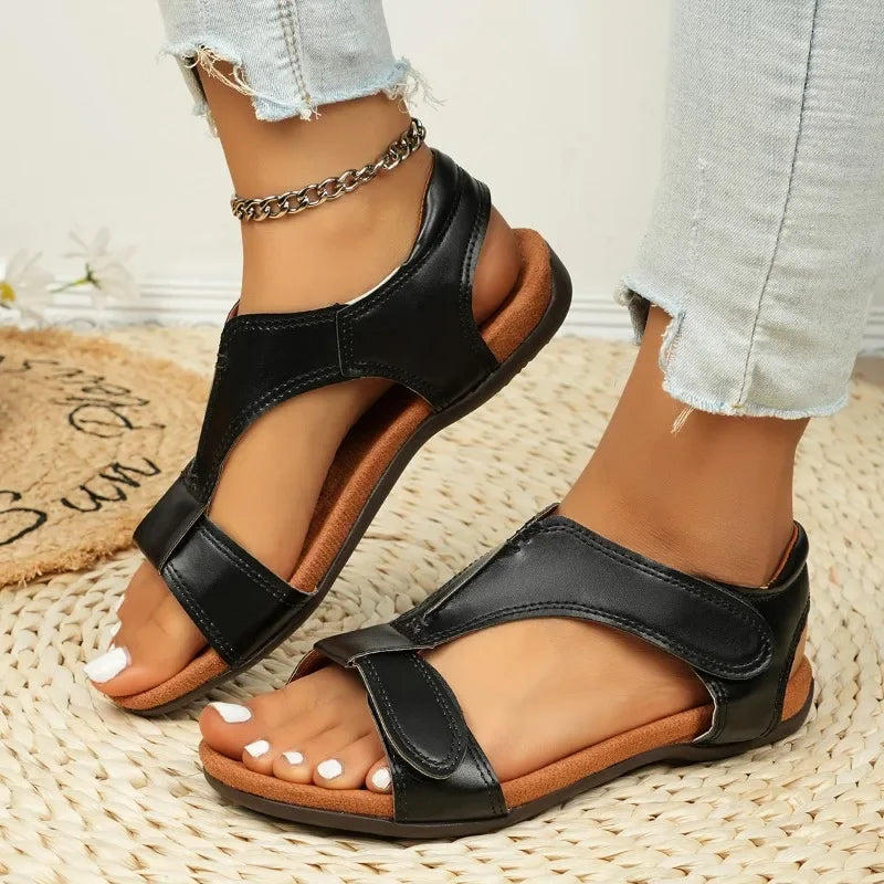 【🎁Ultima zi la jumătate de preț, nu ratați!】Sandale ortopedice cu design ergonomic și suport pentru bolta plantară✅️ pentru mers fără durere👞