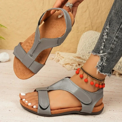【🎁Ultima zi la jumătate de preț, nu ratați!】Sandale ortopedice cu design ergonomic și suport pentru bolta plantară✅️ pentru mers fără durere👞