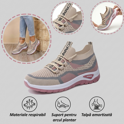 【🎁Ultima zi pentru o reducere de 70%, nu ratați!】Încălțăminte ortopedică ergonomică cu suport pentru arcul plantar✅️, care face mersul fără durere👞