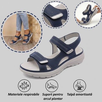 ⏰Ultima zi cu reducere de 70% - Nu rata ocazia!✅️Sandale confortabile cu suport pentru bolta plantară - Design ergonomic