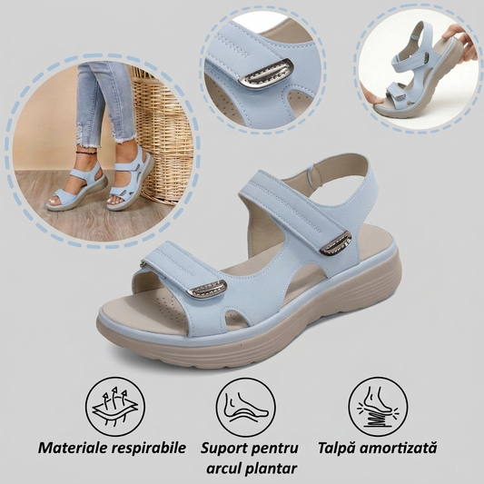 ⏰Ultima zi cu reducere de 70% - Nu rata ocazia!✅️Sandale confortabile cu suport pentru bolta plantară - Design ergonomic