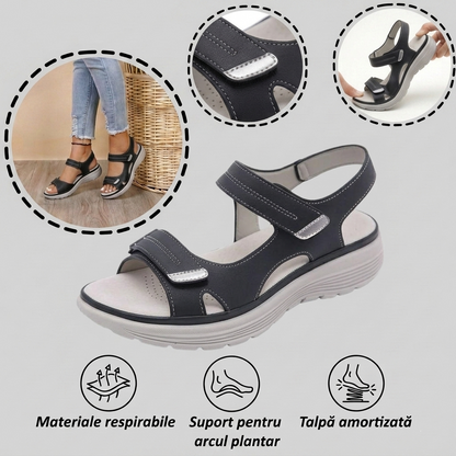 ⏰Ultima zi cu reducere de 70% - Nu rata ocazia!✅️Sandale confortabile cu suport pentru bolta plantară - Design ergonomic