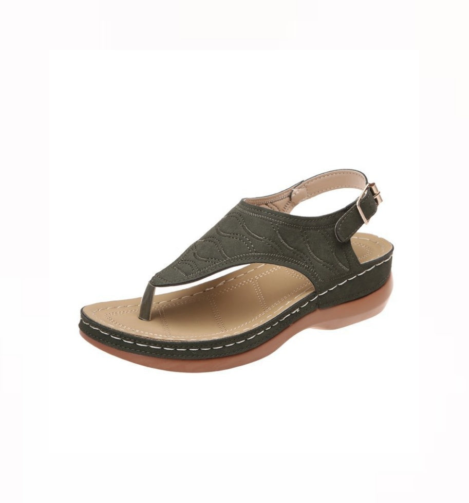 🔥 Reducere de 50% pentru timp limitat - ⏰ Sandale confortabile de vară - Ameliorează durerile de picioare și spate - Proiectate ergonomic