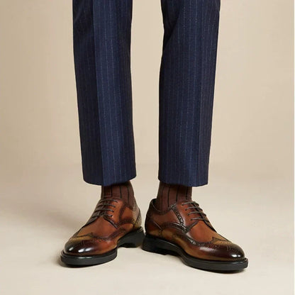 🎁Hoje com 50% de desconto✅Sapatos em pele de alta qualidade - Alivia as dores nas articulações 👞 Caminhada confortável