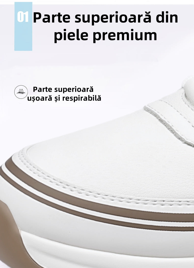 ⏰70% reducere astăzi - Nu ratați! Pantofi ortopedici cu design ergonomic, impermeabili și antiderapanți, confecționați manual din piele premium. 👞