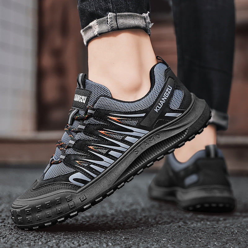 [Reducere 50% astăzi - nu o ratați] 🔥 Pantofi de mers cu design ergonomic 👞 Cusuți manual - impermeabili și antiderapanți ✅ Suport pentru bolta plantară pentru mers confortabil