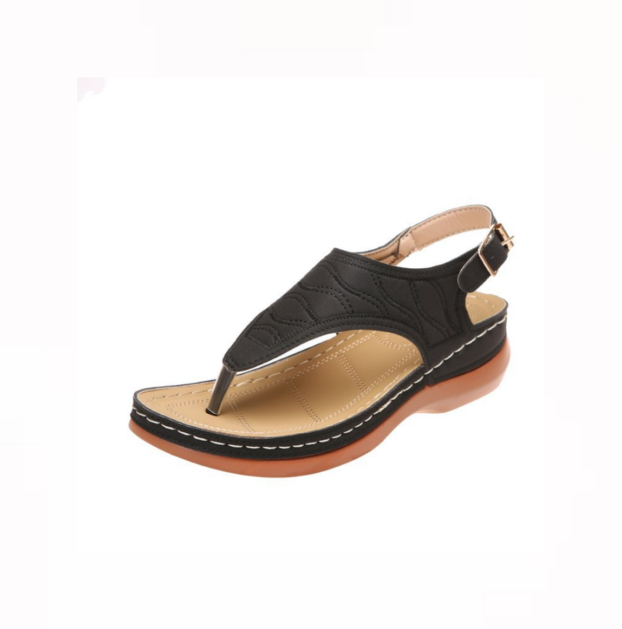 🔥 Reducere de 50% pentru timp limitat - ⏰ Sandale confortabile de vară - Ameliorează durerile de picioare și spate - Proiectate ergonomic