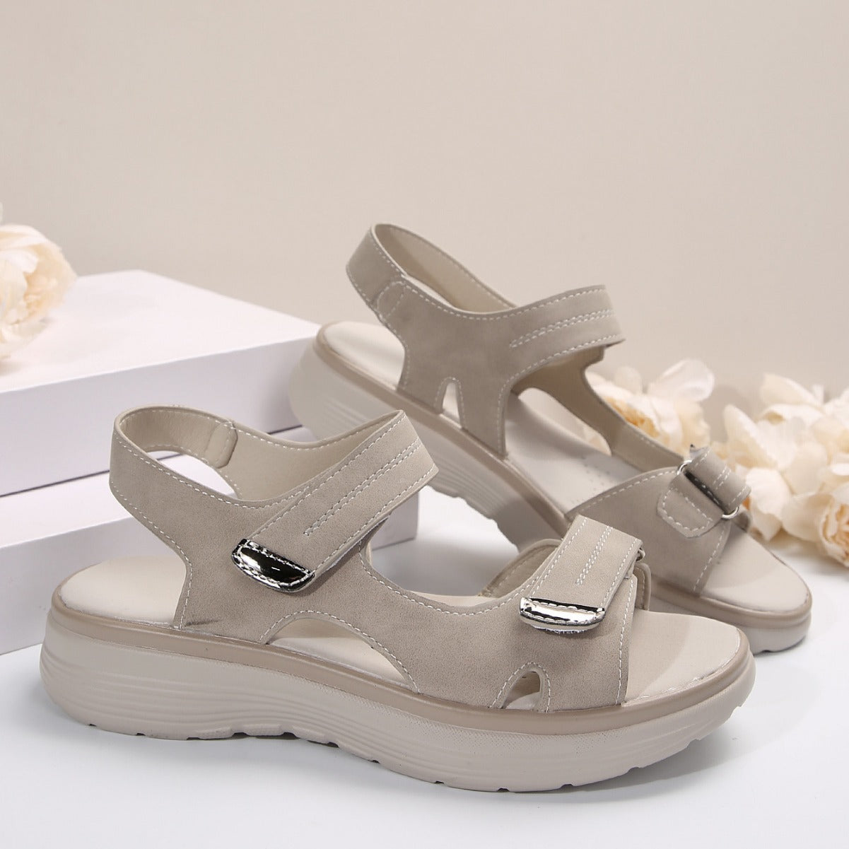 ⏰Ultima zi cu reducere de 70% - Nu rata ocazia!✅️Sandale confortabile cu suport pentru bolta plantară - Design ergonomic