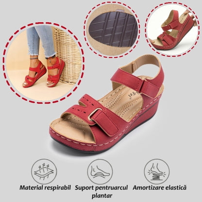 ⏰Ultima zi cu reducere de 70% - Nu rata ocazia!✅️Sandale confortabile cu suport pentru bolta plantară - Design ergonomic