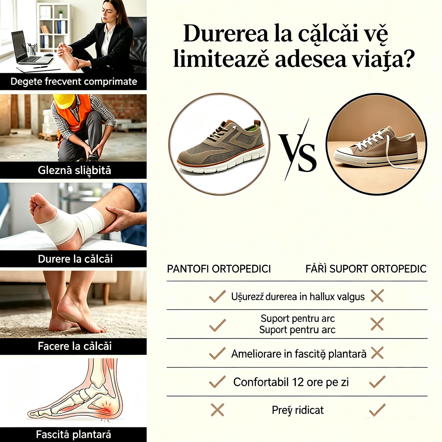🔥 Oferta specială de azi: 50% reducere! ⏰ Mocasini respirabili și antiderapanți! Cu suport pentru bolta plantară și talpă intermediară amortizată, spune adio durerilor de picioare.