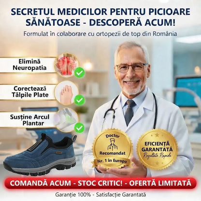 🔷50% reducere astăzi - Nu ratați! ⬛Pantofi ortopedici din piele întoarsă recent concepuți, moi, confortabili, impermeabili și antiderapanți 🦶 Ameliorează durerile de picioare