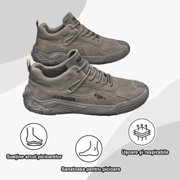 [⏰Astăzi reducere 50% - Nu ratați] Pantofi ortopedici cu design ergonomic - Piele premium + cusuți manual 👞