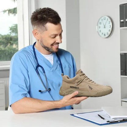 [⏰Astăzi reducere 50% - Nu ratați] Pantofi ortopedici cu design ergonomic - Piele premium + cusuți manual 👞