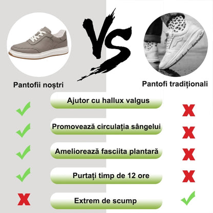 ⏰70% reducere astăzi - Nu ratați! 👞 Pantofi ortopedici din piele de vacă cu design nou, moi și confortabili, impermeabili și antiderapanți 🦶 Ameliorează durerile de picioare