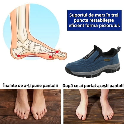 🔷70% reducere astăzi - Nu ratați! ⬛Pantofi ortopedici din piele întoarsă recent concepuți, moi, confortabili, impermeabili și antiderapanți 🦶 Ameliorează durerile de picioare