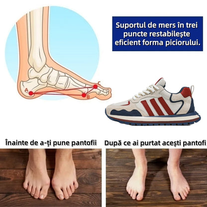 【⏰50% reducere astăzi - Nu ratați】Încălțăminte ortopedică cu design ergonomic - impermeabilă și antiderapantă💧 Piele întoarsă premium + cusută manual 👞Potrivită pentru plimbări lungi✅️