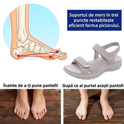 ⏰Ultima zi cu reducere de 70% - Nu rata ocazia!✅️Sandale confortabile cu suport pentru bolta plantară - Design ergonomic